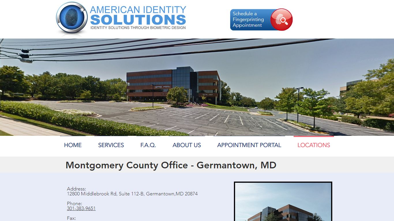 Fingerprinting in Germantown MD | American Identity Solutions